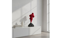 Mountain Sculpture Modern Mountain Decor Compact Volcanic Eruption Ornament for Art Collectors, Living Room