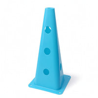 Plastic Training Cone 30 Cm Cone with Side Openings Sports Cones Multipurpose Practice Cones Tapered for Coaches