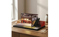 Warehouse Repair Shop Miniature Dark Foundation Miniature Garage Diorama Detailed Finish Freestanding Display Base