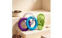 Tug-of-Tug-of-Strength Rope Toy Soft Rubber Rope Gnaw Toy Interactive for Dogs, Young Dogs