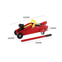Slim-Profile Hydraulic Floor Jack Manual Hydraulic Trolley Jack Portable Heavy-Duty for Mechanics, Car Owners, Garage