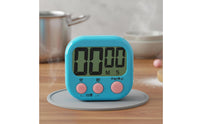 Countdown Wecker LCD Display Digital Kitchen Alarm Clock Cooking Timer Magnetic Attachment Portable Stopwatch User-friendly Suitable for Seniors Kids Cooking Study