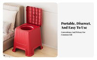 Bedside Commode Stool Portable Bedside Commode Chair Lightweight for Elderly