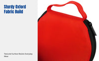 Car CD Case, Oxford Cloth CD Storage Bag, Large Capacity, Round Disc Holder, Portable for Car and Home