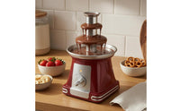 Electric Chocolate Fondue Fountain Machine Compact Party Appliance Detachable
