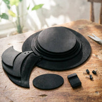 Easy to Install Drum Quiet Practice Kit Thick Foam Quiet Drum Pad Kit Stable Placement Cymbal Muffler Pads Compatible with Acoustic and Electronic Drums for Studio