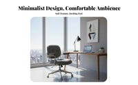 Height Adjustable Upholstered Rolling Chair Comfortable supportrest floral support Task Chair Stylish Design Office Furniture Modern Aesthetic for Home Workers, Students, Young Adults, Study Room, Bedroom