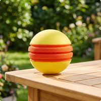 Coated Foam Ball with Rubber Soft Textured Foam Ball Grippy Lightweight for Beginners, Training