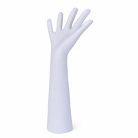 Smooth Finish Resin Hand Display Stand Painted Hand-Shaped Jewelry Holder Solid-Looking Resin Jewelry Display Tall