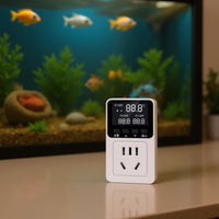 Digital Temperature Controller Socket, Smart Thermostat Plug, LCD