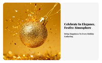24 Pieces Miniature decoration sphere Set sparkling Finish Tree Trimming Mini Size