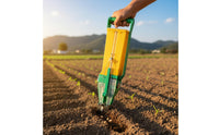 Manual Fertilizer Seeder High Productivity Handheld Planter No Bending Down