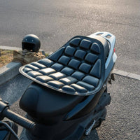 Motorcycle Seat Pad Waterproof Motorbike Seat Pad Sunproof Vehicle Accessory for Riders, Travel, Commuting, Outdoor
