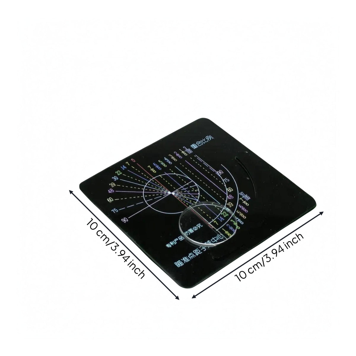 Billiards Training Board Lens Overlay Pool Aiming Board Visual Reference Pool Aiming Aid