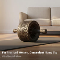 Nonslip Grip Ab Wheel Non-Slip Ab Roller Ergonomic Handles Abs Workout Roller Portable Design for Men, Women, Beginners, Home Use, Gym