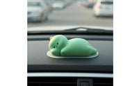 Multi-Purpose Cute Lying down Creature Figurine Tool-Effortless Installation Car Dashboard Creature Decoration Resin Material for Girls