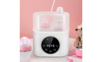 Multifunction Bottle Warmer and Sterilizer Temperature Control Bottle Warmer with Sterilizer Fast Heating Appliance Keep Warm for Parents, Infants, Kitchen, Nursery
