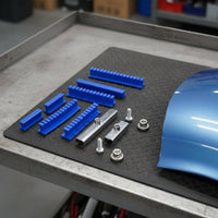 7 Pieces Original Finish Repair Kit Strong Attachment Paste Car Ding Puller Kit Professional Grade Automotive Equipment for DIY Enthusiasts