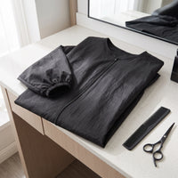Salon Coat Hair Hairdresser Smock Zip-Front for Barbers