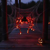 Light-Up Halloween Spider Decoration for Parties and Ambiance