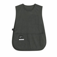 Pullover Apron Oil-Resistant Apron Vest Sleeveless Workwear for Cleaners, Kitchen