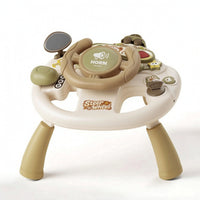 Simulated Driving Steering Wheel Toy Educational Steering Wheel Toy Simulator Sensory Screenscreenless for Toddlers, Playroom