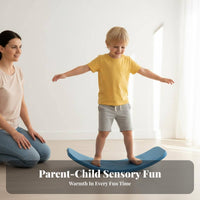 Kids Balance Board Develops Central Strength Children's Wobble Board Indoor Play Equipment Versatile for Kindergarten
