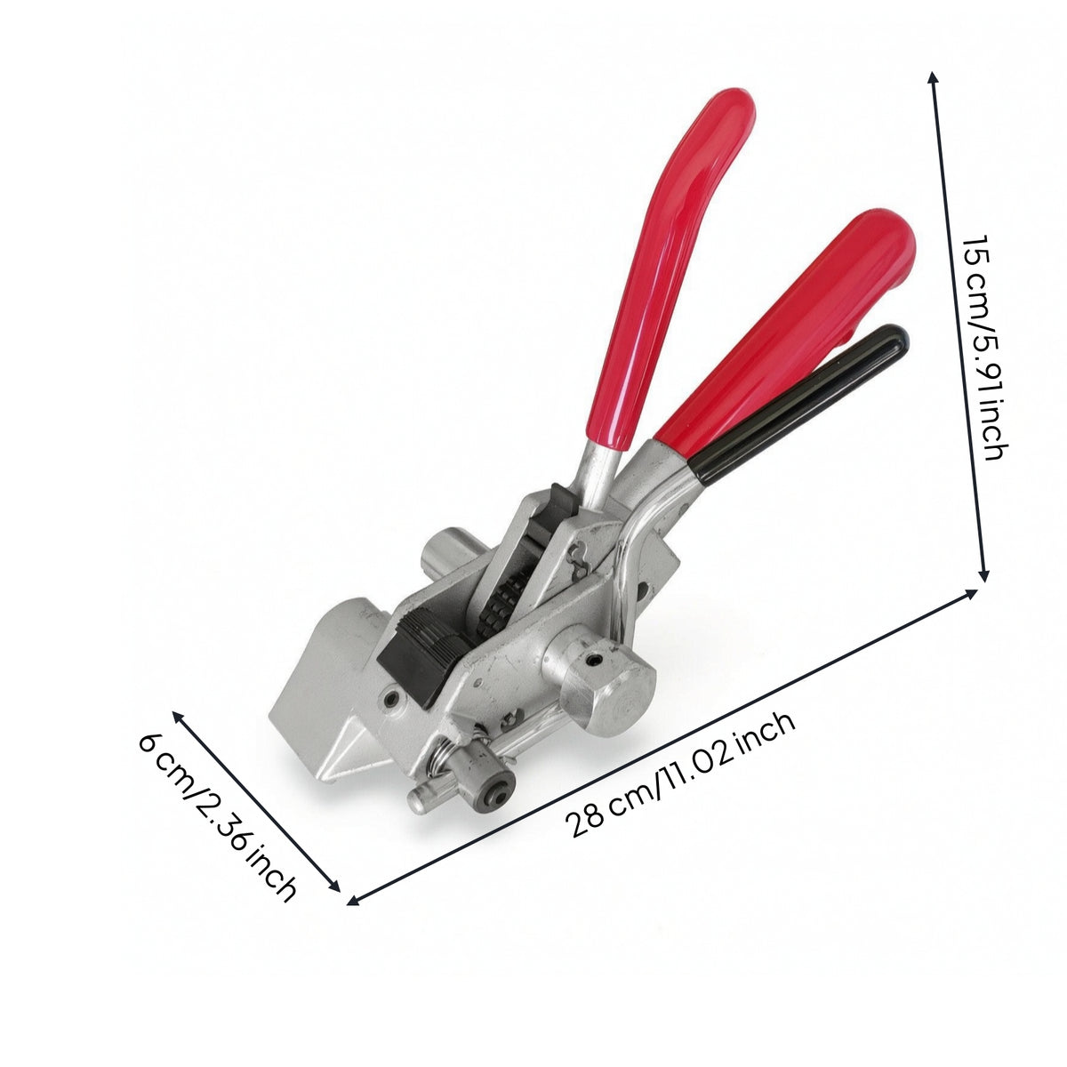Stainless Steel Strapping Tensioner  Ergonomic Banding TensionerManual Ratchet Strapping Tool for Electricians, Marine