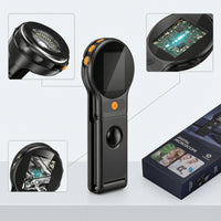 Microscope with Screen Autofocus Folding Microscope Portable for Students