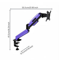 Adjustable Display Stand Space Saving Adjustable Display Desk Mount Cable Management Mounting Standard Desk Clamp Stand Gaming Enthusiasts