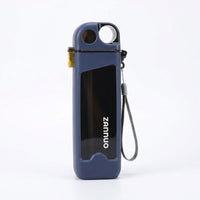 Square Water Bottle Space-Saving Design Water Bottle Easy to Carry Drinking Container for Journeyers, Commuters, School, Office, Outdoor