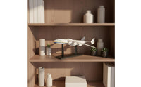 Display Stand 1:144 Plane Model Easy Assembly Heavy Cargo An-225 Model Desktop Decoration Glueadhesive-Free Airplane Kit Collectible for Collectors