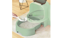 Tunnel Waste Container Easy to Clean Enclosed Cat Waste Container Large Size