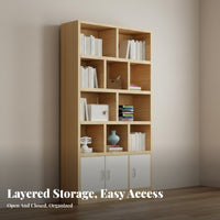 Vintage Storage Cabinet Large Capacity Freestanding Vintage Cabinet Multifunctional Living Room Display Shelf for Hosts, Entryway, Entertainment Area