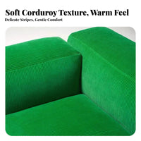 Tofu Block Sofa Nordic Aesthetic sectional Couch Minimalist design Living Room Furniture for Guest Hosts, Small Spaces, Lounge Area, Home recreation