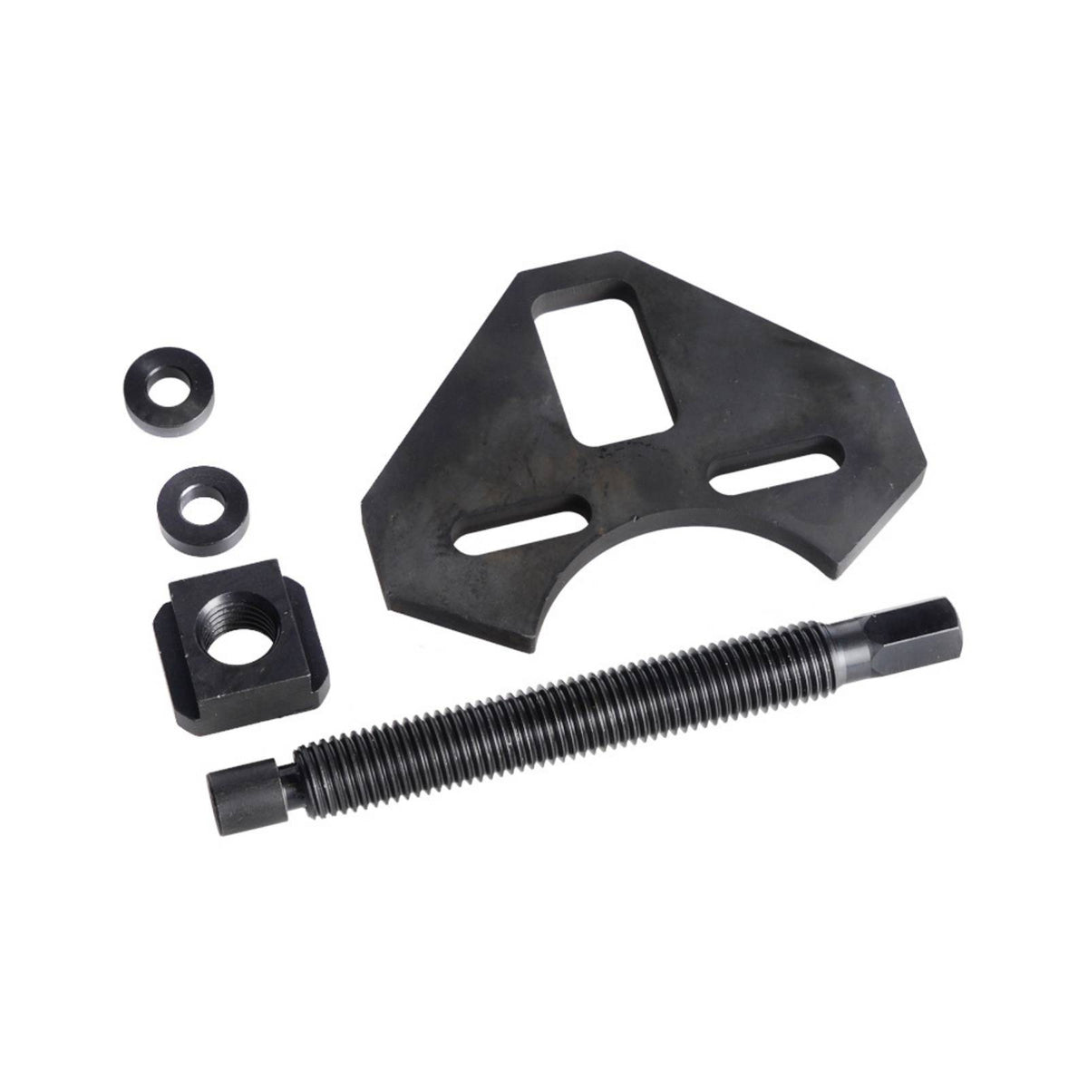 Threaded Wheel Hub Puller Black Hub Removal Tool Universal Brake Disc Puller Easy for Mechanics