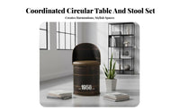 mechanical design Oil Drum Storage Stool Retro Design Barrel Furniture Distressed Finish Bistro Set Upcycled for Bar Owners, Interior Designers, Homeowners, hairstyling Shop, Restaurant, Man Cave, Patio