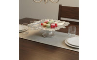 Gleaming Fruit Convenient to Clean to Clean Serving Stand Sturdy and Wobble Serving Tray for Afternoon Tea
