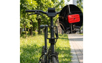 Stable Bike Front Carrier Block Easy Installation Bike Bag Mount Sturdy Front Bag Adapter Folding-Friendly for Cyclists, Commuters, Daily Commuting