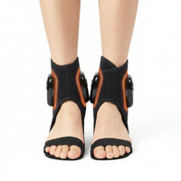 Heated Foot and Ankle Massager with Heat Cordless Ankle Massage Wrap Adjustable Rechargeable Massager Wrap for Athletes, Runners, Post-Workout, Home