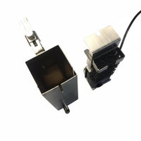Adjustable Flow Stainless Steel Surface Skimmer Quiet Operation Electric Oil Film Remover Sleek Design Aquarium Protein Skimmer for Aquascapers, Fishkeepers