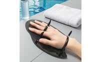 Contoured Swim Training Hand Paddles Adjustable Swimming Hand Paddles Long-Lasting Gear High-Performance for Swimmers