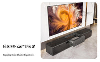 Automated TV Cabinet Position Memory Automated Display Device Entertainment Center Built-in Cooling Fan Extreme Short Throw Display Device Cabinet