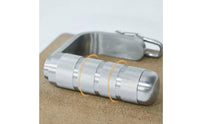 Wrist Training Handle with Bearing Anti-Slip Wrist Roller Handle Stainless Steel Forearm Exerciser for Athletes, Climbers, Home Gym