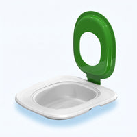 Cat Toilet Training Aid with Removable Tray Two-Layer Cat Toilet Training Device with Hinged Training Rim Pet Supplies Hygienic