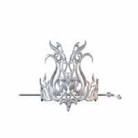 Traditional Chinese Hair Crown Color-Preserving Alloy Traditional Chinese Headpiece Ancient Chinese Hair Crown Elegant Design