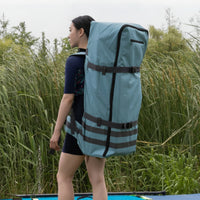 Organized Stand-up Paddleboard Bag with Compression Straps Travel-Friendly Paddle Board Backpack with Front Pocket Comfortable SUP Backpack Long-Lasting for Paddleboarders
