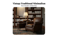 Vintage Look dual-level Rolling Side Table Space-Saving Mobile Storage Sturdy Construction Household Furniture Easy to Clean for Homeowners, Apartment Dwellers, Office Workers, Living Room, Bedroom, Small Spaces, Study