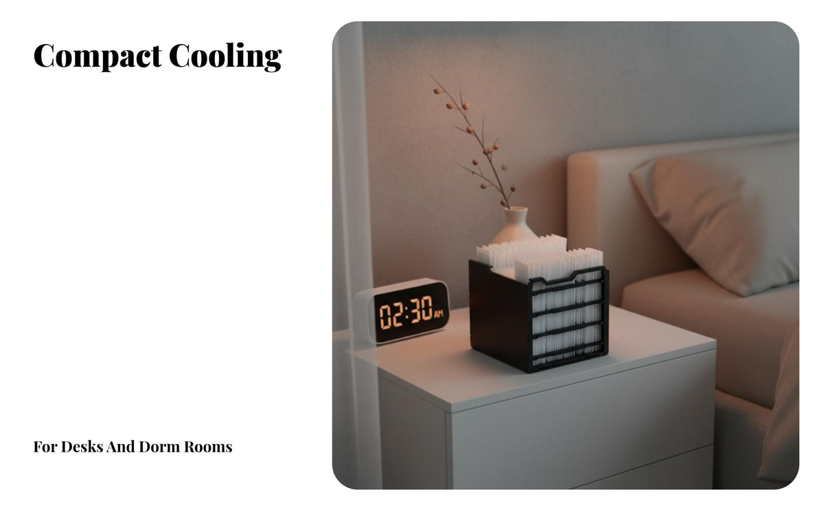 Replacement Air Chiller Screen Easy to Replace USB Air Fan Screen Reduces Odors for Dorm Room, Bedroom, Office