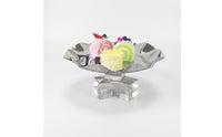 Decorative Tray with Base Sculptural Centerpiece Tray Simple Tabletop Ornament for Living Room